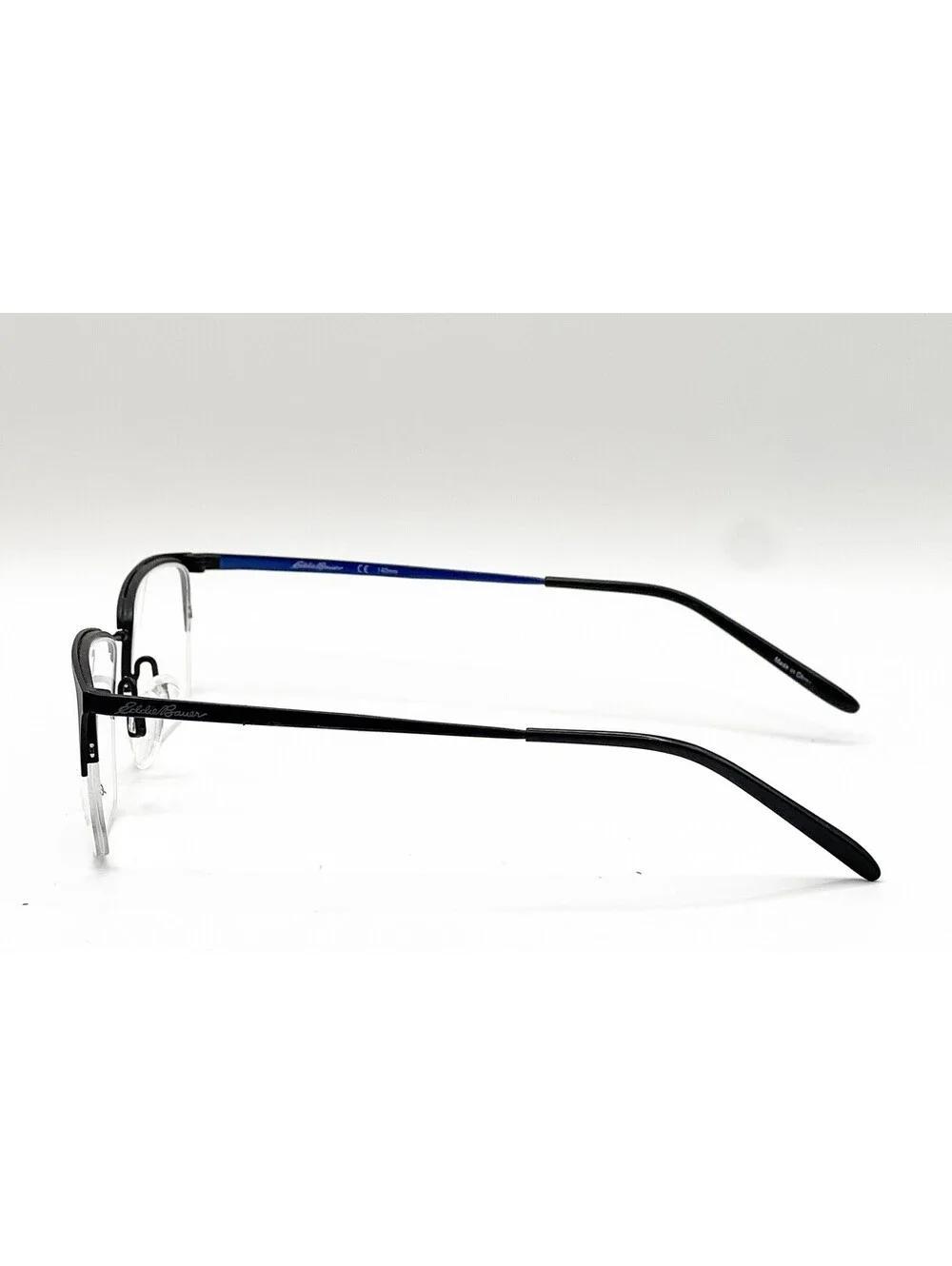 Eddie Bauer EB32006 BK Black Rectangle Authentic Eyeglass Frames 51-19-140